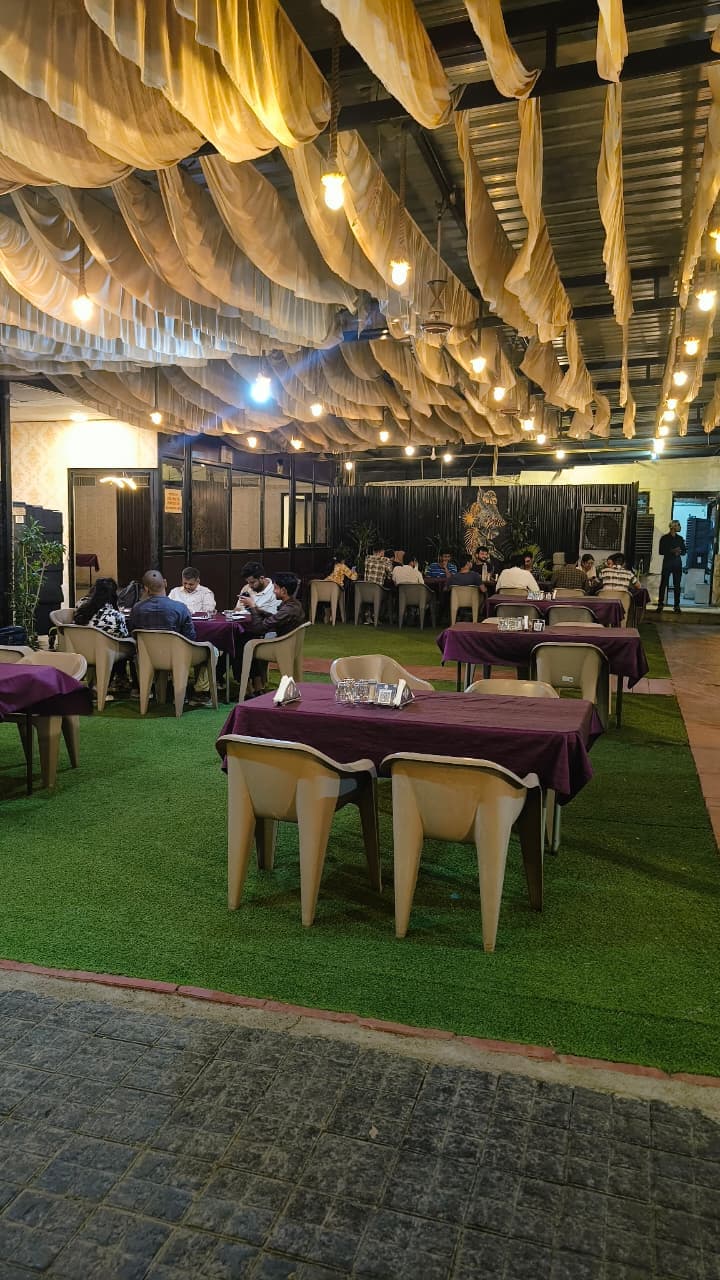 CHAV Restaurant — Draped hall